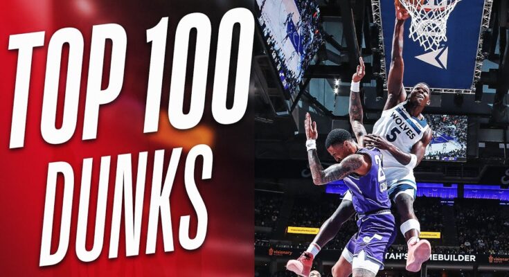 Top 100 AT&T Dunks of 2023-24 Regular Season